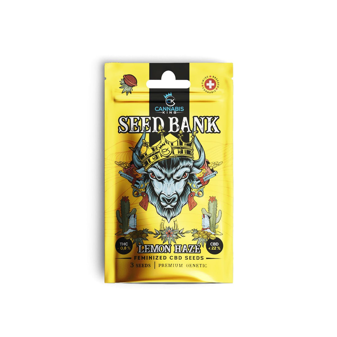 CK Seed Bank Premium Genetic - Lemon Haze - feminisierte CBD Samen - 3 Stück kaufen bei rauchwerk.ch