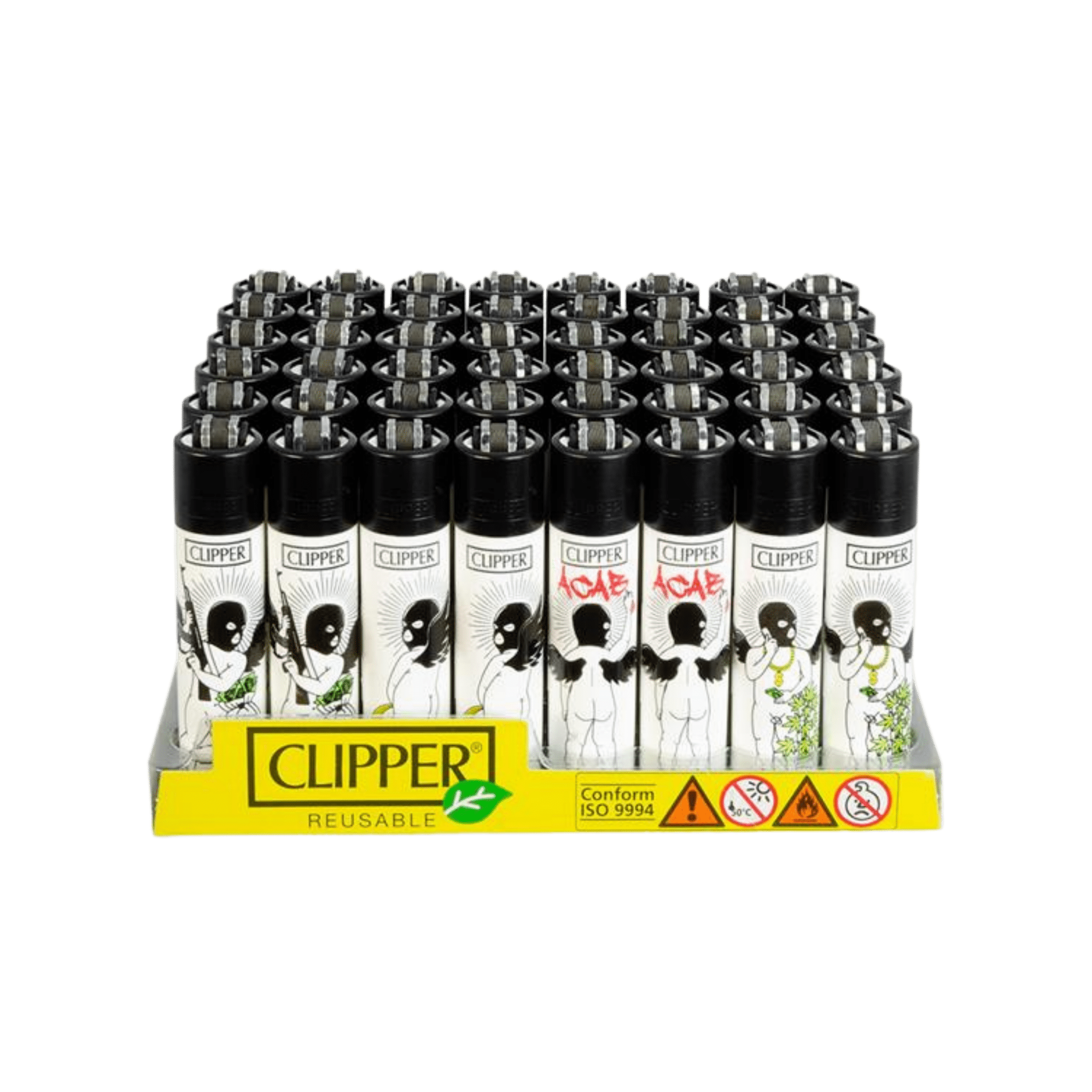 Clipper Badass Angels Feuerzeuge in zweiter Ansicht