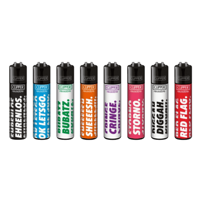 Clipper Ehrenlos Impact Feuerzeug im 8er Set