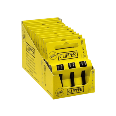 Clipper Flintsystem Display mit 12 Blistern