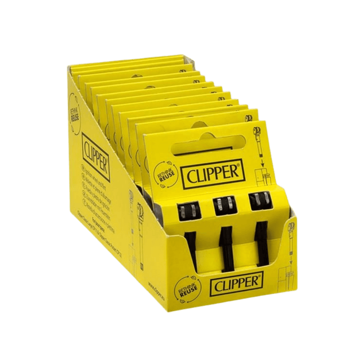 Clipper Flintsystem Display mit 12 Blistern