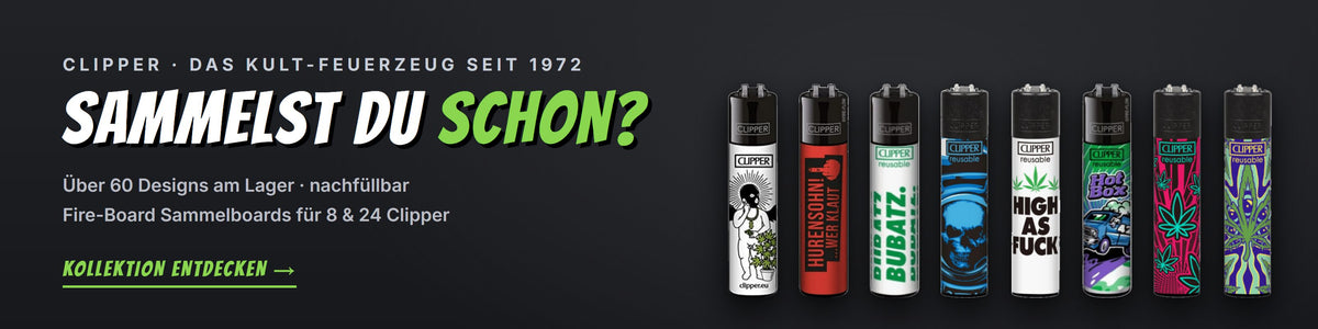 Clipper Feuerzeuge nachfüllbar – Kult-Feuerzeuge Kollektion bei Rauchwerk.ch
