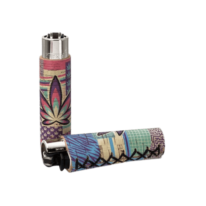 Clipper - Kork Cover - Hemp Leaves - Display - 30 Stück kaufen bei rauchwerk.ch