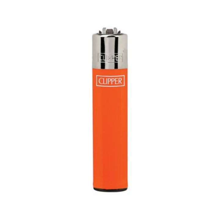 Clipper Micro Solid Feuerzeug in Orange