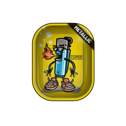 Clipper Rolling Tray „Clipper Character“ aus Metall, 18 × 14 cm