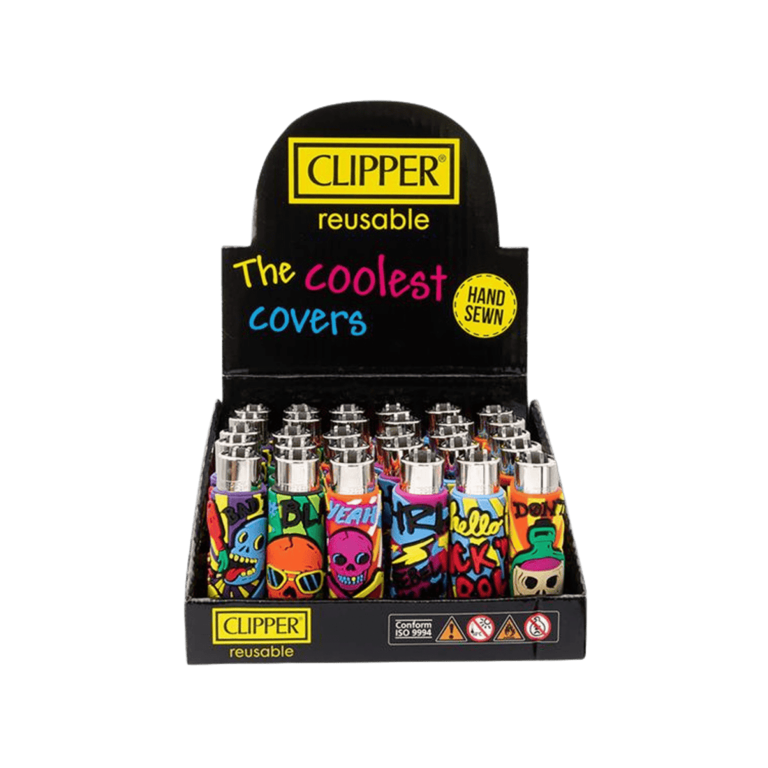 Clipper - Silikon Cover - Hard Life - Display - 30 Stück kaufen bei rauchwerk.ch