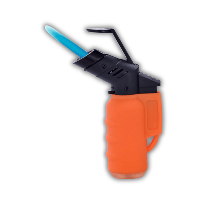 Color Clap Feuerzeug - Jetflame Blue - orange