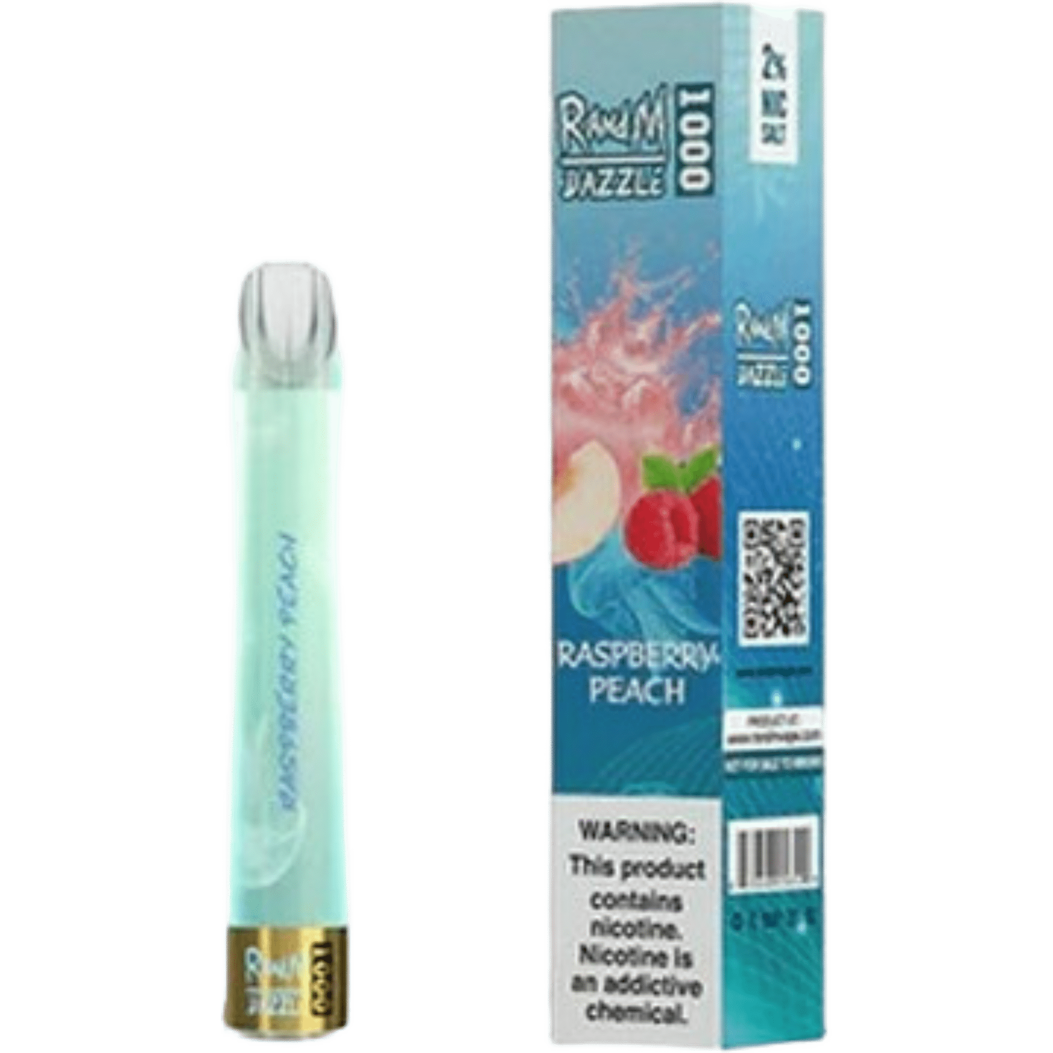 DAZZLE 600 Puffs - mit LED Partybeleuchtung - Raspberry Peach kaufen bei rauchwerk.ch
