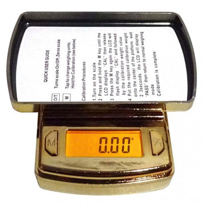 Dipse Digitalwaage Josh's MR1 Gold – Feinwaage bis 100 g, Teilung 0.01 g