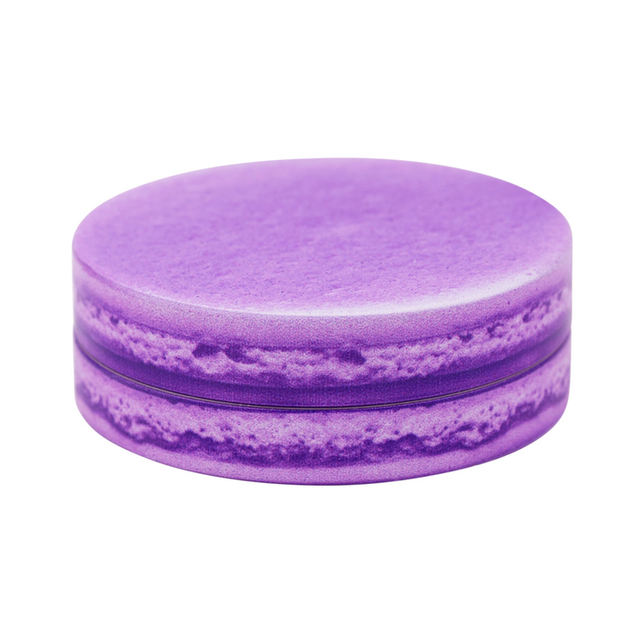 Grinder V Syndicate Dine-In Macaroon Lavender, 2 parti, 63 mm – macinino per erbe