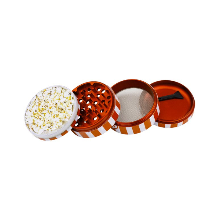 Grinder V Syndicate Dine-In Fast Food Popcorn, 4 parti, 63 mm