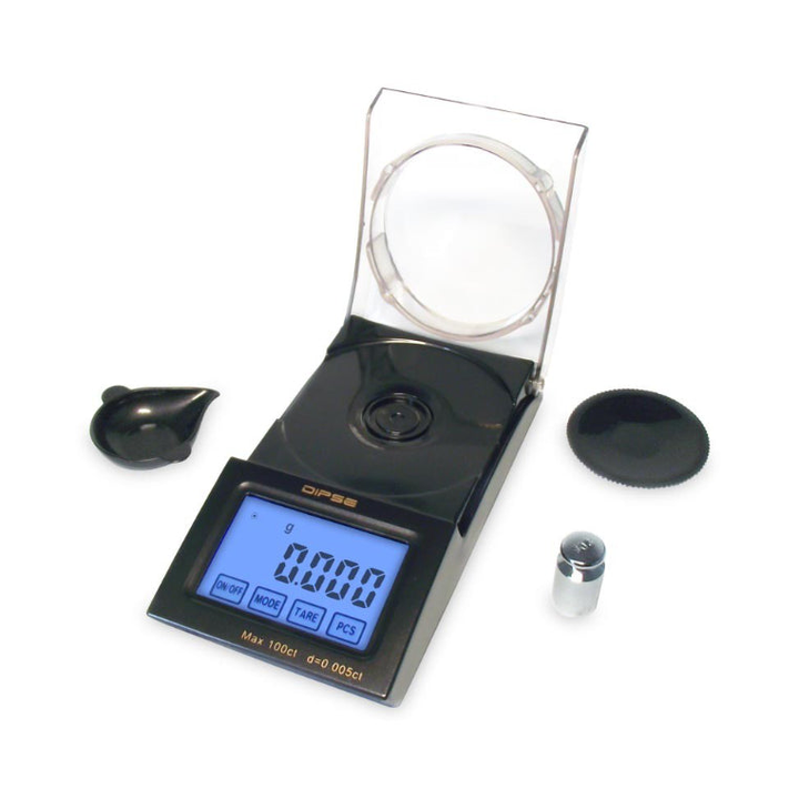 Dipse Digitalwaage FB-20 – Feinwaage bis 20 g, Teilung 0.001 g