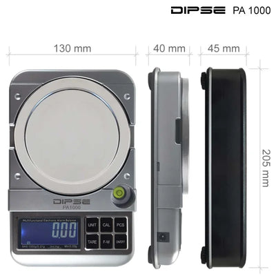 Dipse PA100 Digitalwaage Verpackung mit 100g Tragkraft