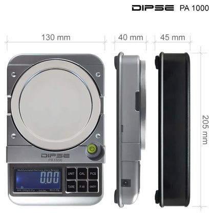 Dipse PA100 Digitalwaage Verpackung mit 100g Tragkraft