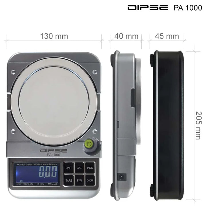 Dipse PA100 Digitalwaage Verpackung mit 100g Tragkraft
