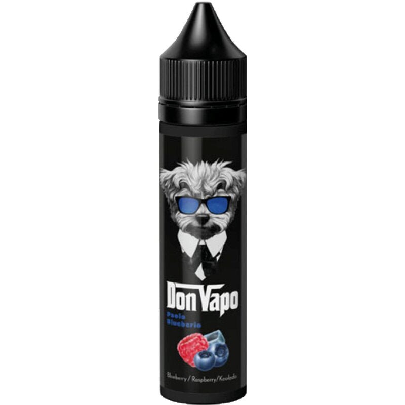 Don Vapo Paolo Blueberio Shortfill Liquid 50ml Verpackung