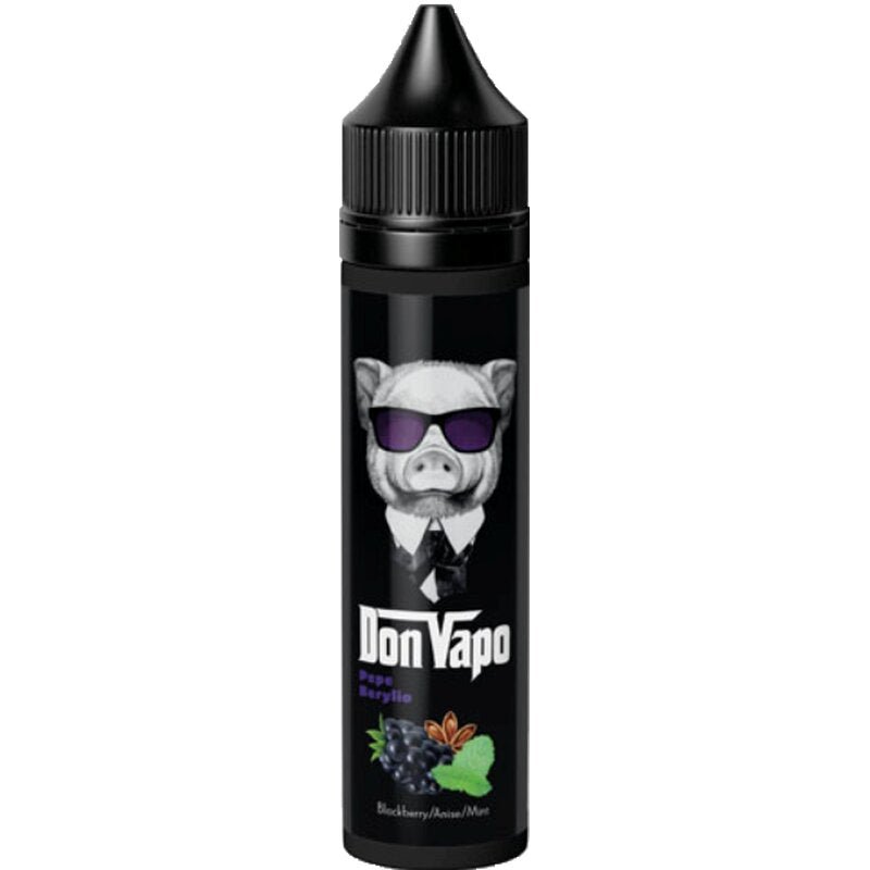 Don Vapo Pepe Berylio Shortfill Liquid 50ml Verpackung