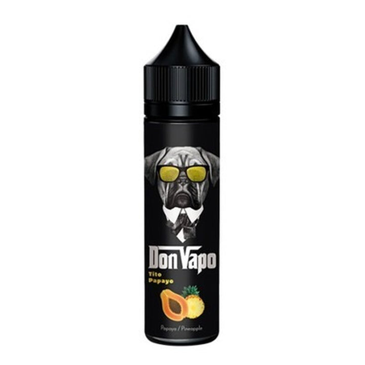 Don Vapo Tito Papayo Shortfill Liquid 50ml Verpackung