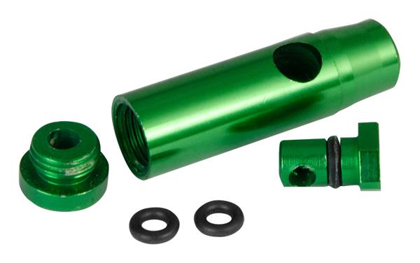 Dosierer / Sniffer - BLIZZARD - Aluminium - Grün kaufen bei rauchwerk.ch
