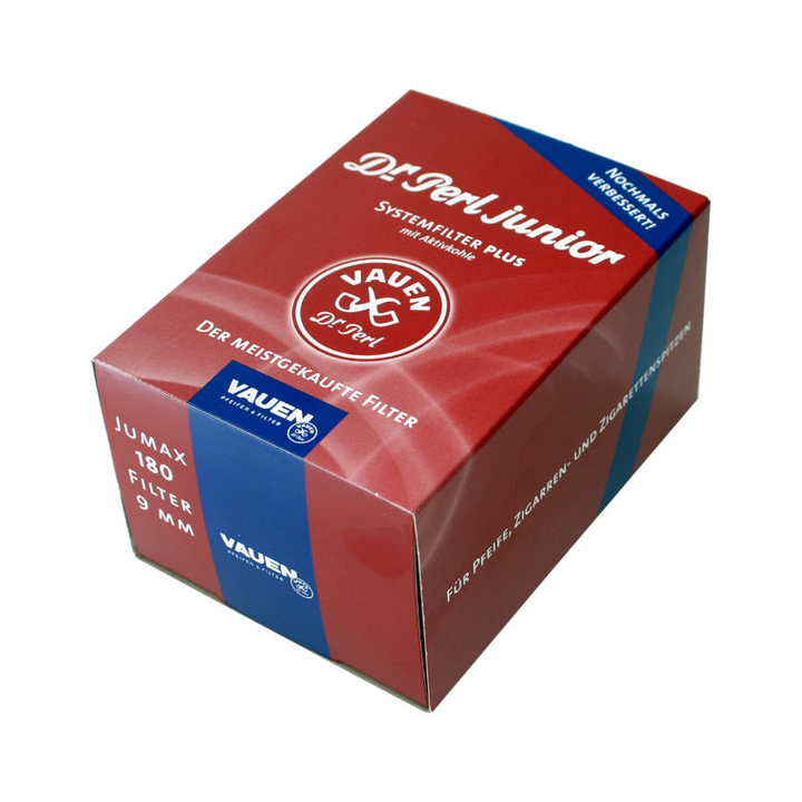 Dr. Perl Junior Aktivkohlefilter 9 mm, 180 Stück