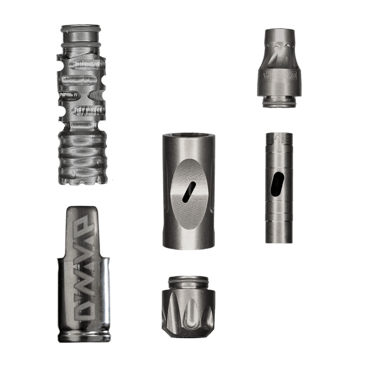 DynaVap The Vong(i) Vaporizer zerlegte Einzelteile