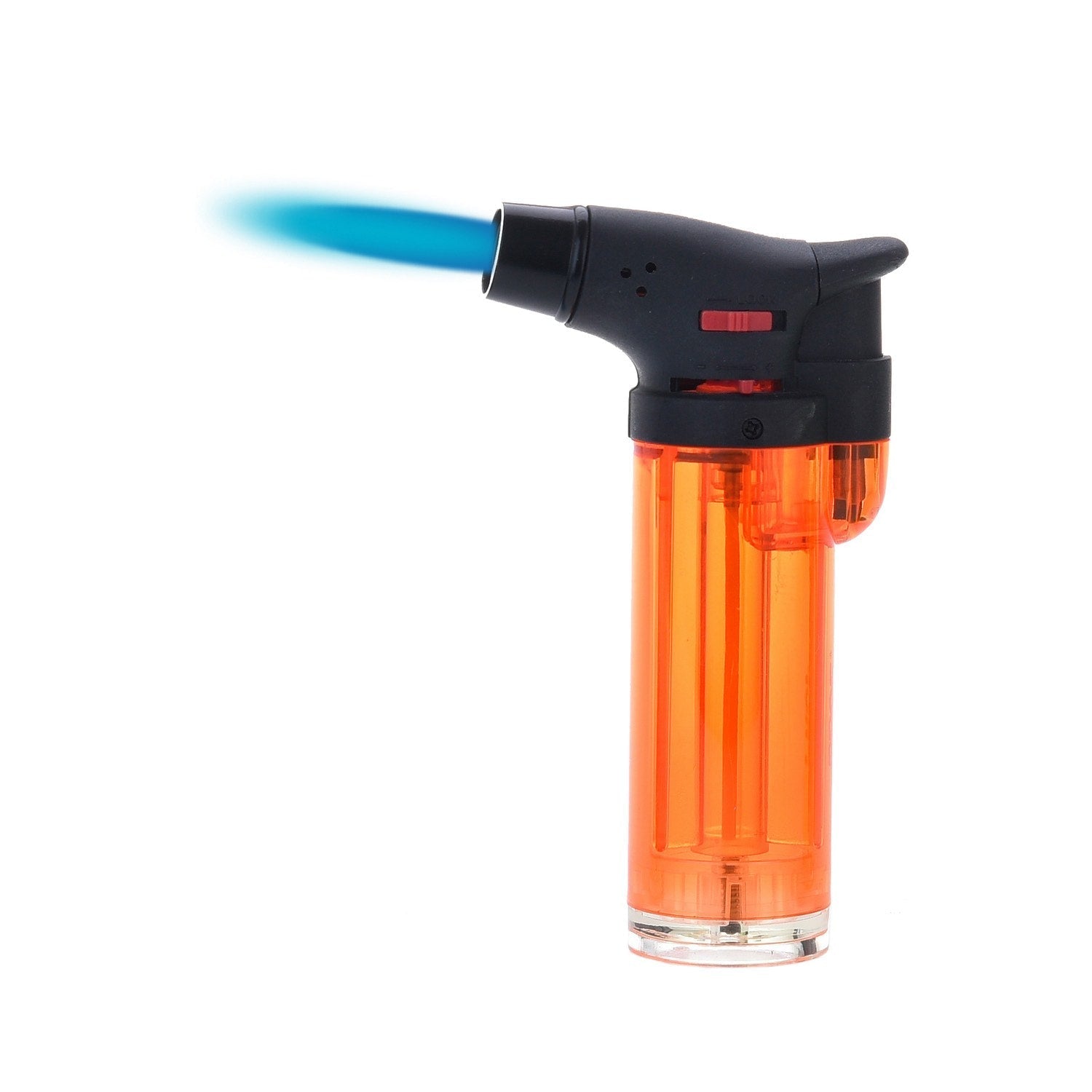 Easy Torch Jetflame Blue Feuerzeug transparent, Einzelstück