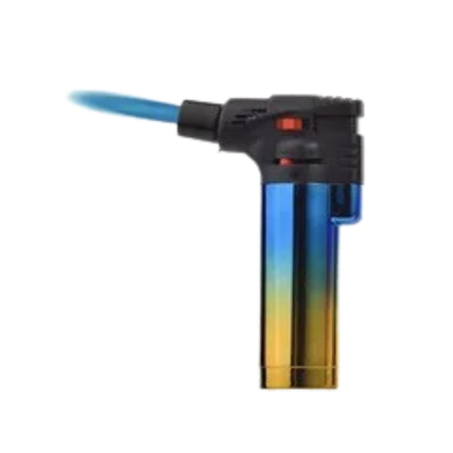 Easy Torch Metallic Jetflame Feuerzeug mit blauer Flamme