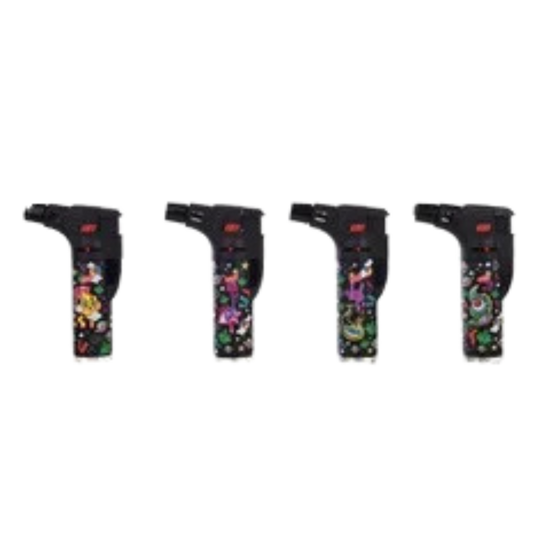 Easy Torch Space Trip Display mit 12 Jetflame Feuerzeugen