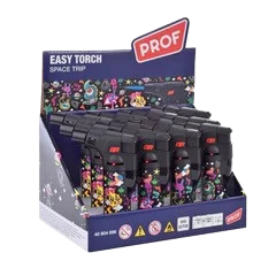 Easy Torch Space Trip Jetflame Feuerzeug mit blauer Flamme