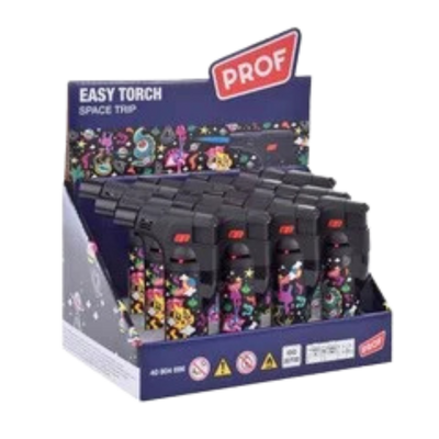 Easy Torch Space Trip Jetflame Feuerzeug mit blauer Flamme