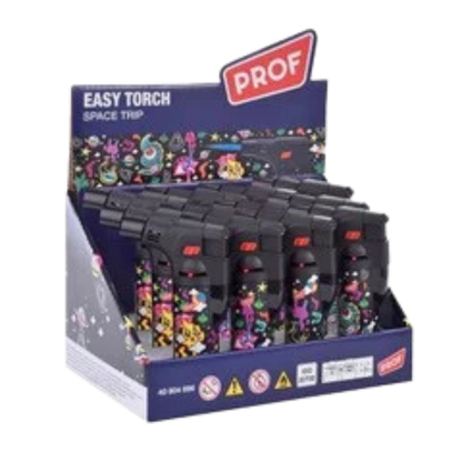 Easy Torch Space Trip Jetflame Feuerzeug mit blauer Flamme