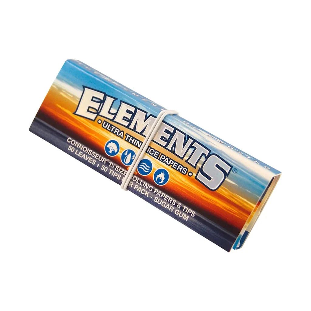 ELEMENTS - Connoisseur - Blue - King Size Slim + Tips kaufen bei rauchwerk.ch