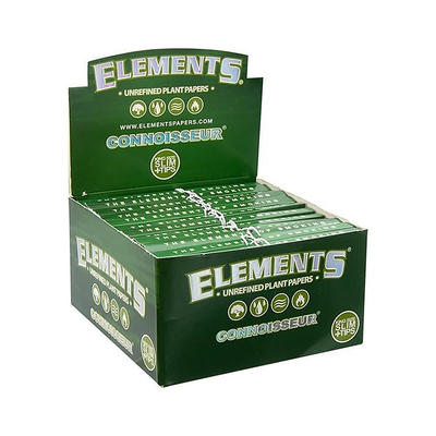 Elements Connoisseur Green Display mit 24 Heftchen