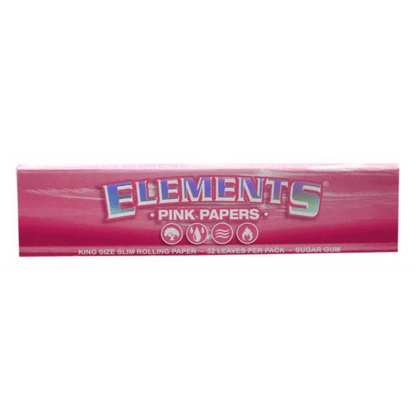 ELEMENTS - Papers - Pink - King Size Slim kaufen bei rauchwerk.ch