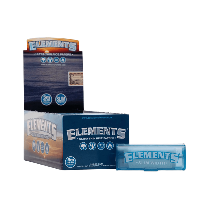Elements Blue Rolls Display mit 10 Rollen à 5 m