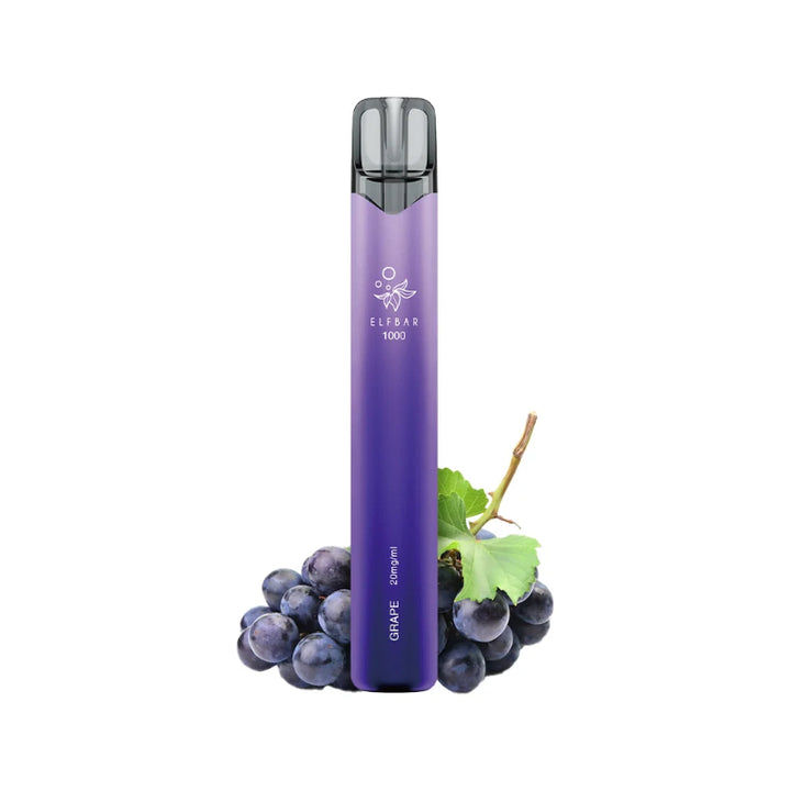 Elf Bar 1000 Grape – Einweg-Vape, 20 mg/ml