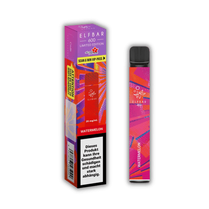 Elf Bar - 600 - 20mg/ml - Streetparade Edition - Watermelon kaufen bei rauchwerk.ch