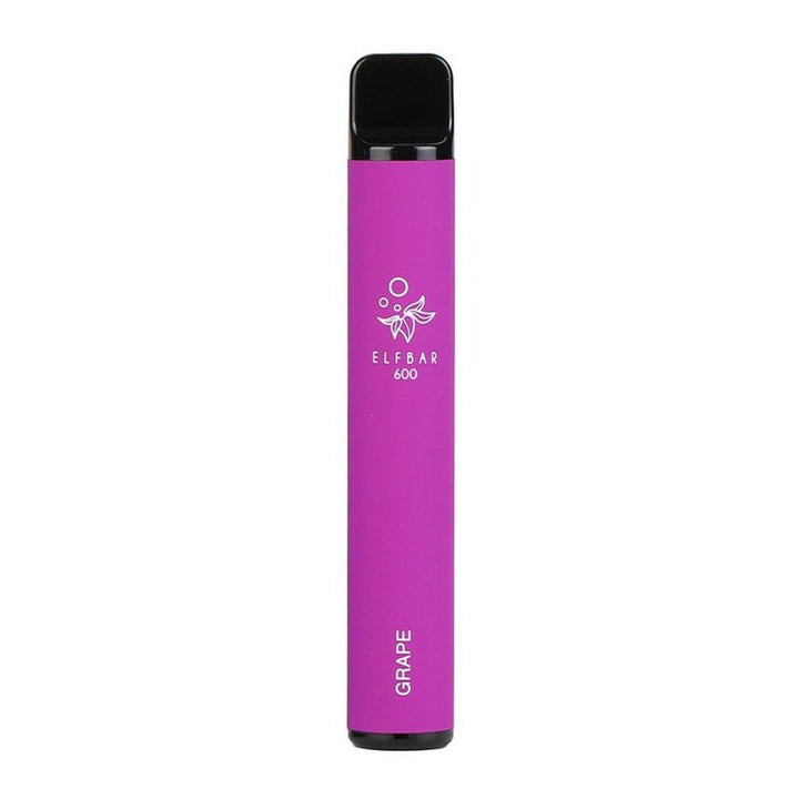 Elf Bar 600 Grape – Einweg Vape, 20 mg/ml