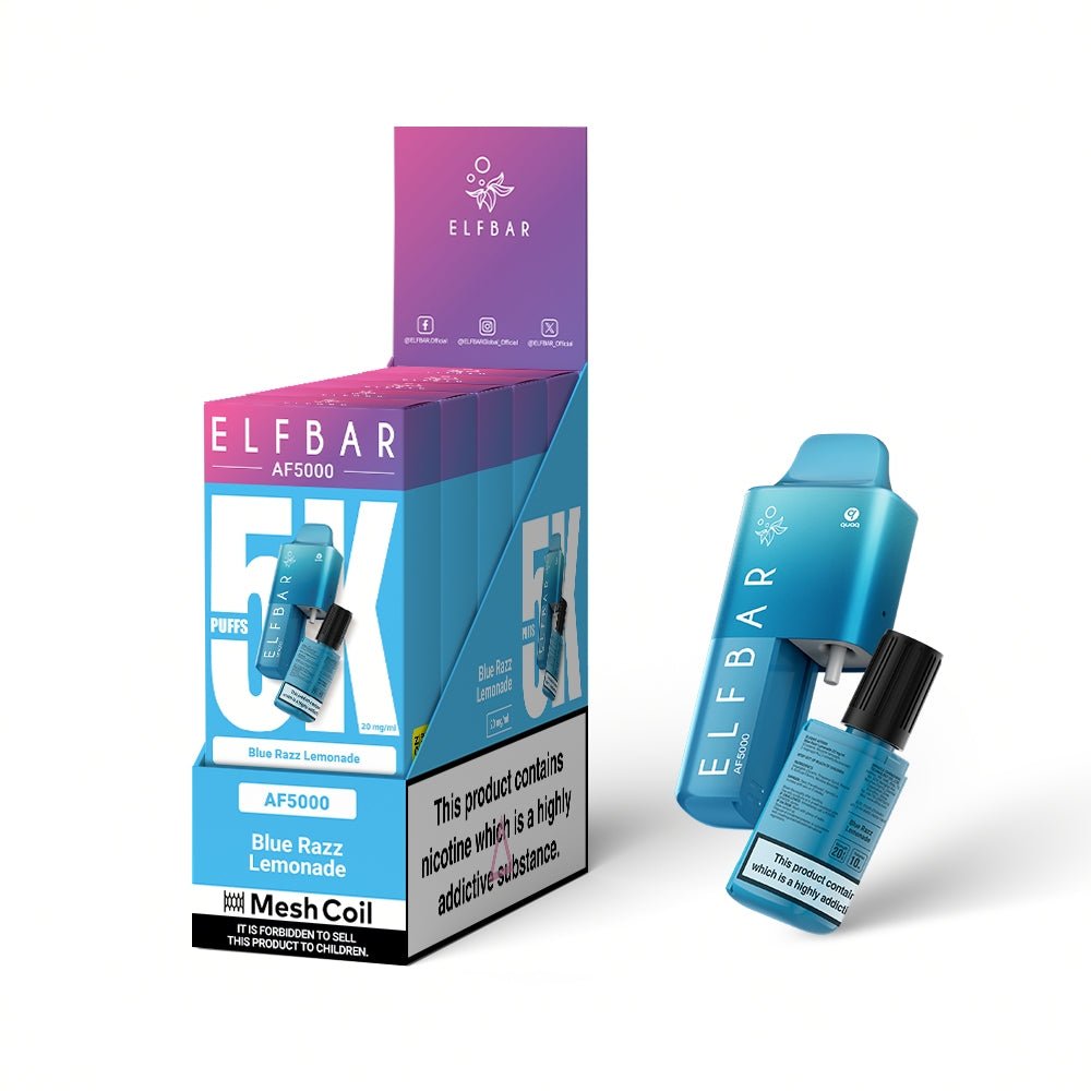Elf Bar - AF5000 - Blue Razz Lemonade - 20mg/ml kaufen bei rauchwerk.ch