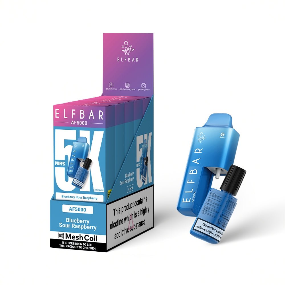 Elf Bar - AF5000 - Blueberry Sour Raspberry - 20mg/ml kaufen bei rauchwerk.ch