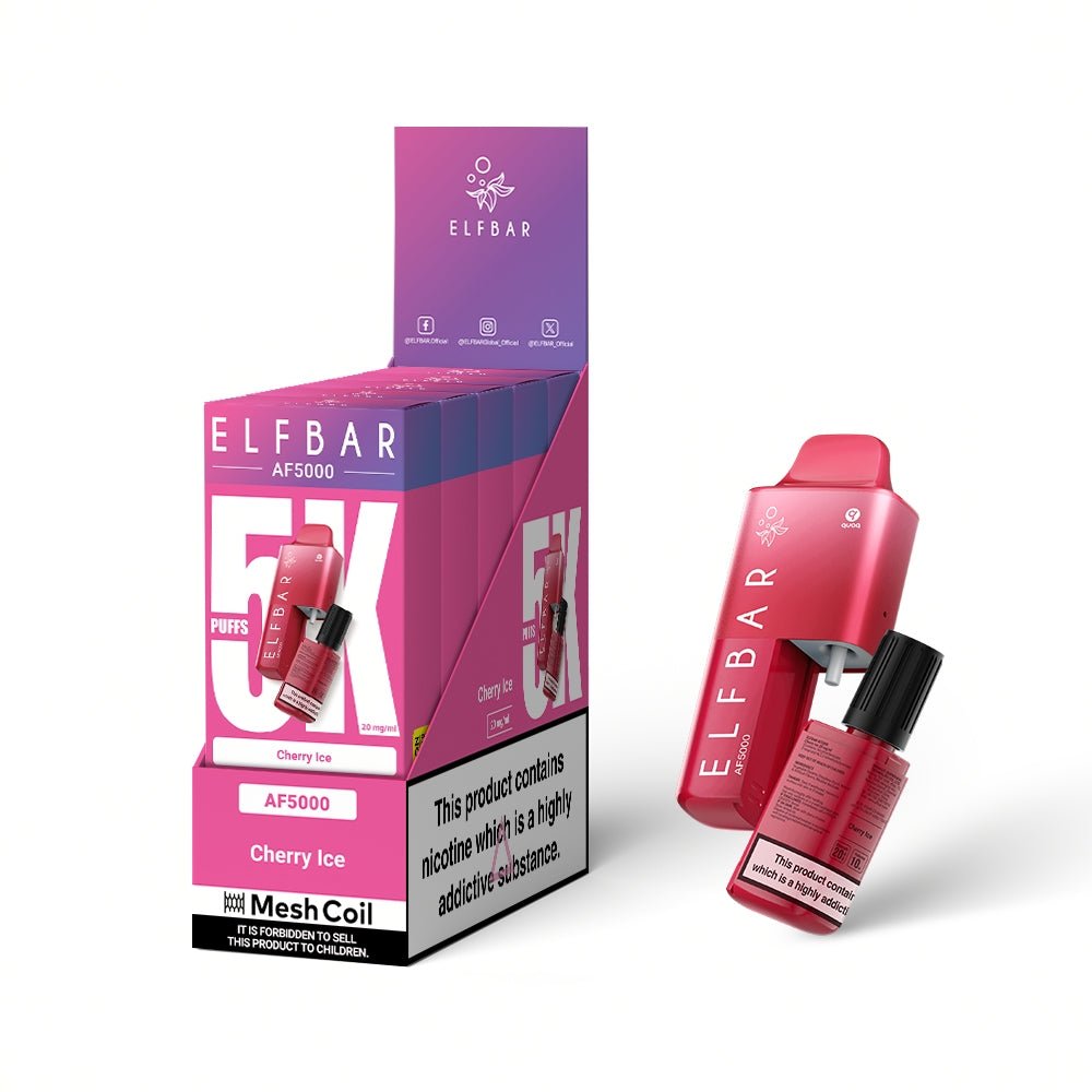 Elf Bar - AF5000 - Cherry Ice - 20mg/ml kaufen bei rauchwerk.ch