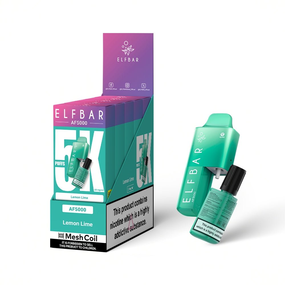 Elf Bar - AF5000 - Lemon Lime - 20mg/ml kaufen bei rauchwerk.ch