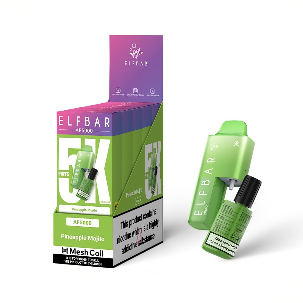 Elf Bar - AF5000 - Pineapple Mojito - 20mg/ml kaufen bei rauchwerk.ch