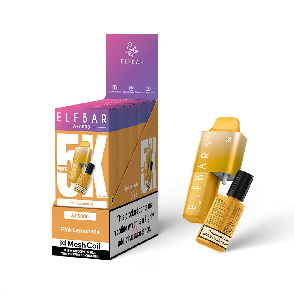 Elf Bar - AF5000 - Pink Lemonade - 20mg/ml kaufen bei rauchwerk.ch
