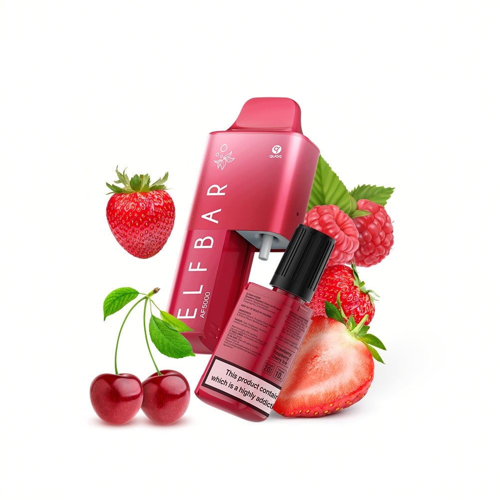 Elf Bar - AF5000 - Strawberry Raspberry Cherry Ice - 20mg/ml kaufen bei rauchwerk.ch