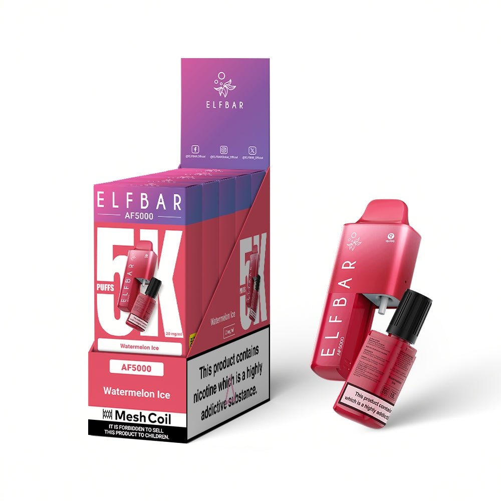 Elf Bar - AF5000 - Watermelon Ice - 20mg/ml kaufen bei rauchwerk.ch