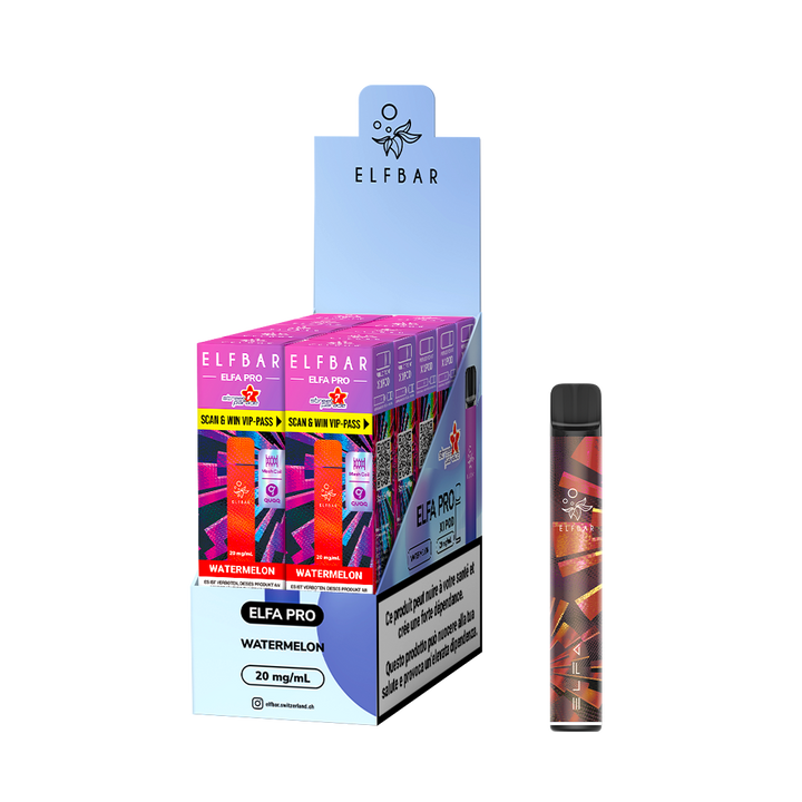 Elf Bar ELFA Pro Kit Aurora Purple mit Watermelon Pod, 2 ml