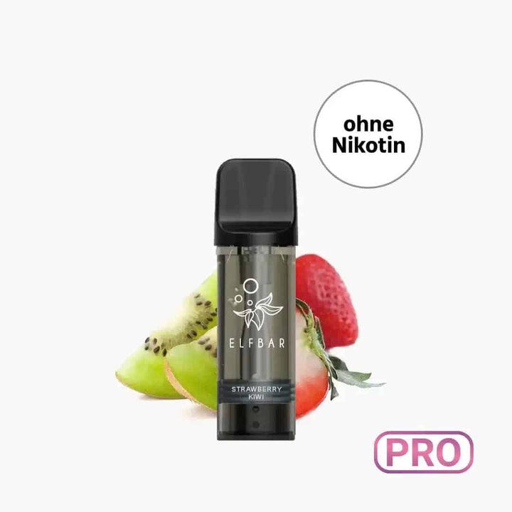 Elf Bar ELFA Pro Pods Strawberry Kiwi ohne Nikotin – E-Liquid-Pods, 2 x 2 ml