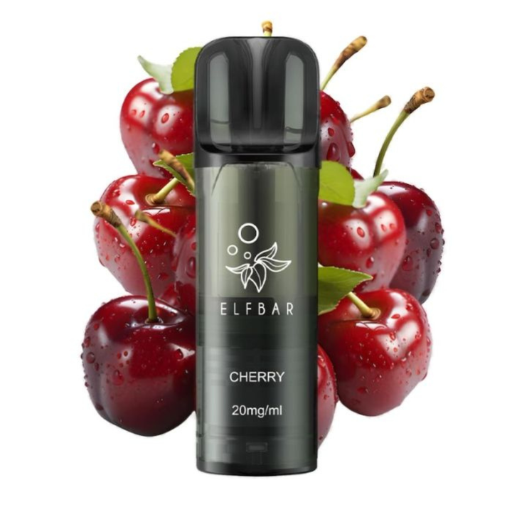 Elf Bar ELFA Pro V2 Pods Cherry – vorgefüllte E-Liquid-Pods, 2 x 2 ml, 20 mg/ml