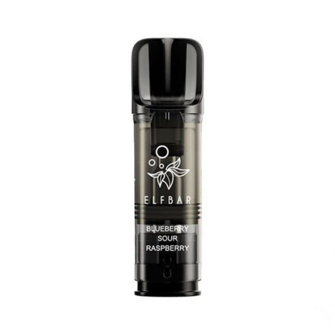 Elf Bar ELFA Pro V2 Pods Blueberry Sour Raspberry – E-Liquid-Pods, 2 x 2 ml, 20 mg/ml